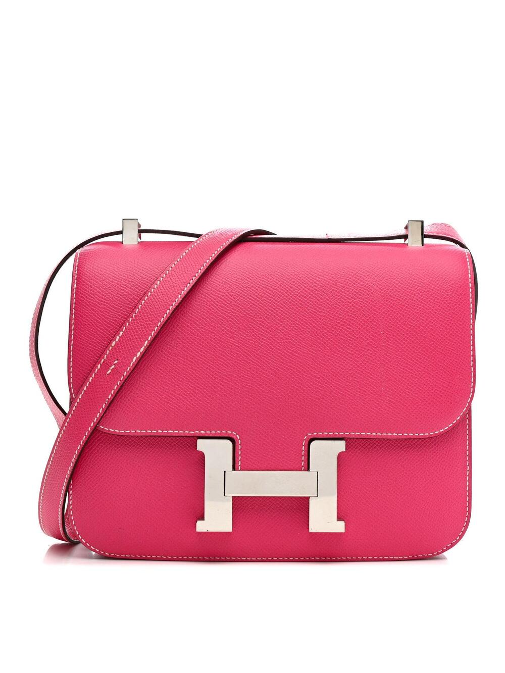Hermes Epsom Constance 24 Rose Tyrien #273643H69B